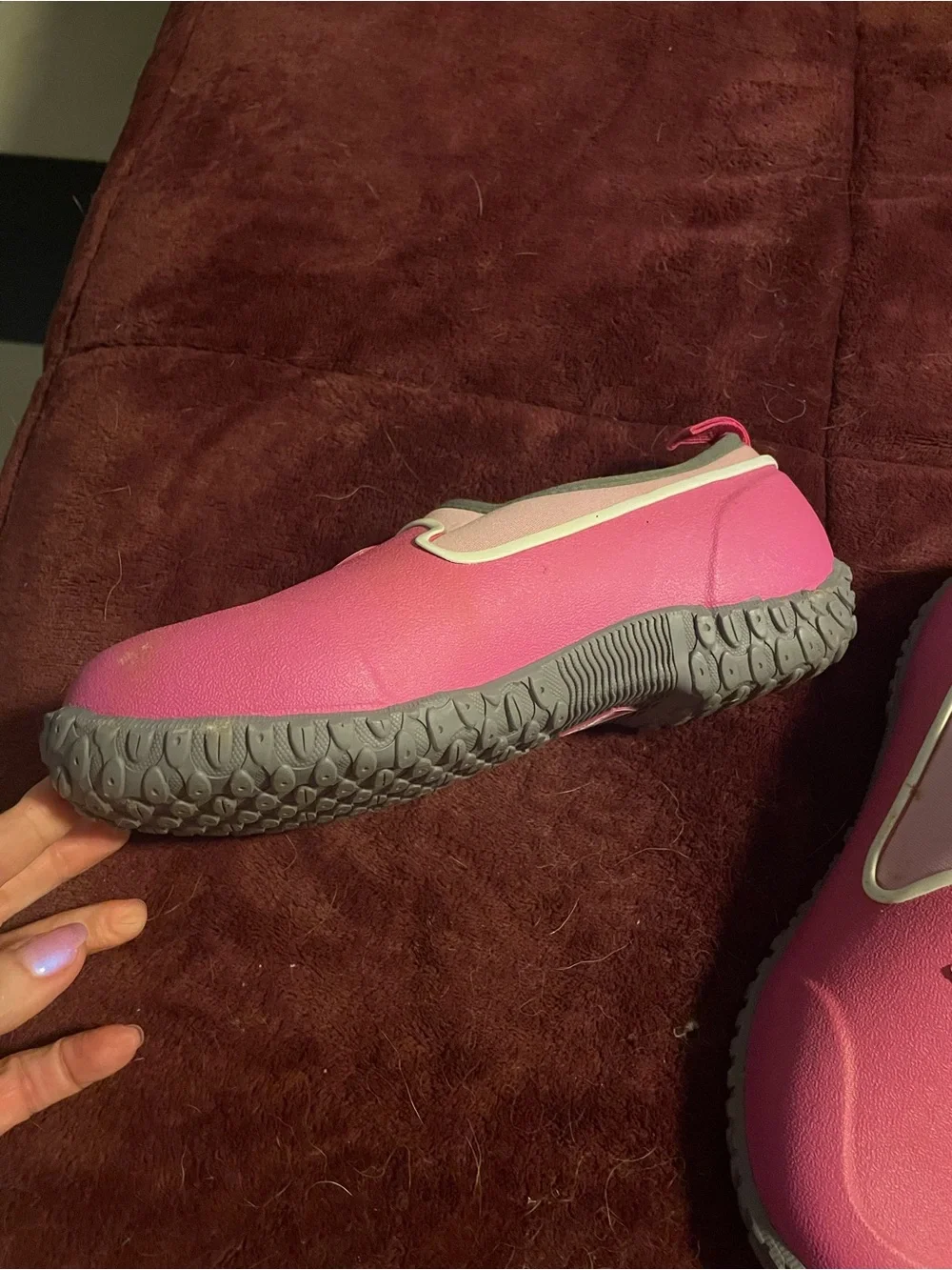 Children’s Pink Slip-On Garden Shoes